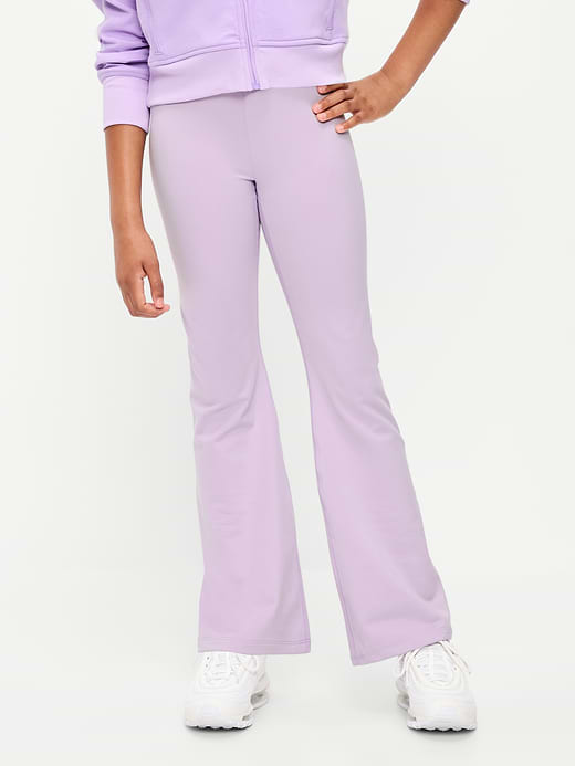 Old Navy High-Waisted StudioSmooth Flared Leggings for Girls — photo 1