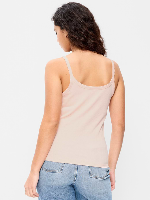 Old Navy Pointelle Cami Tank Top — photo 8