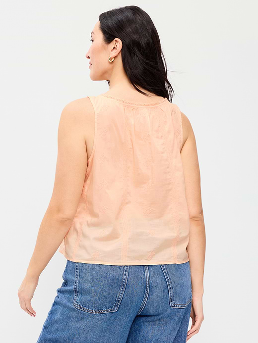 Old Navy Crinkle Gauze Tank Top — photo 7