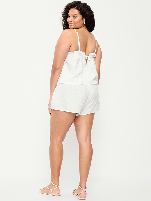 Old Navy High-Waisted Crinkle Gauze Shorts — photo 9