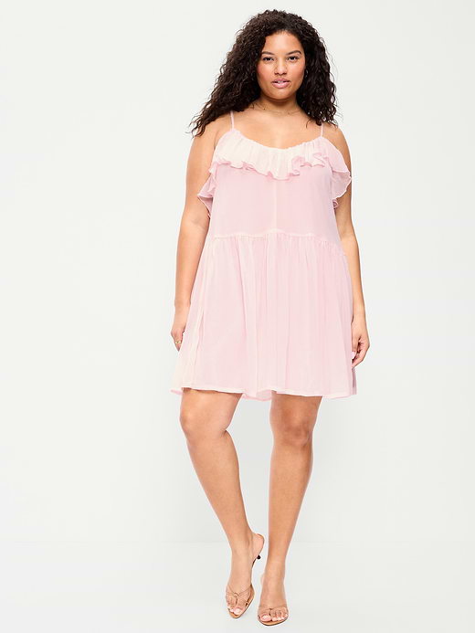 Old Navy Ruffle-Front Flounce Mini Dress — photo 9