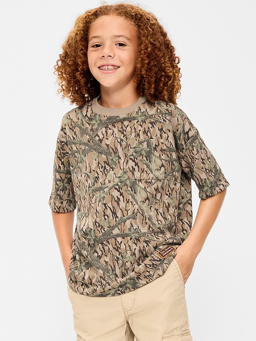 Old Navy Oversized Short-Sleeve Pocket T-Shirt for Boys — photo 1
