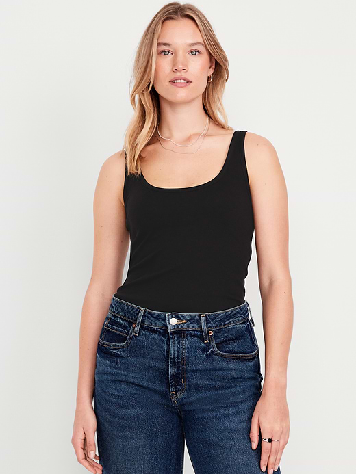 Old Navy First-Layer Ribbed Scoop-Neck Tank Top — photo 6