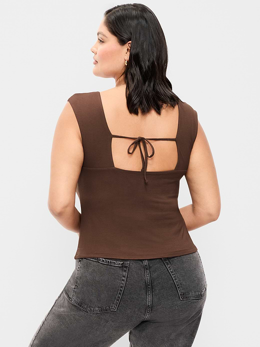 Old Navy Cap-Sleeve Tie-Back Top — photo 8
