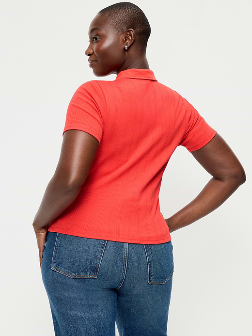 Old Navy Keyhole Polo Top — photo 6