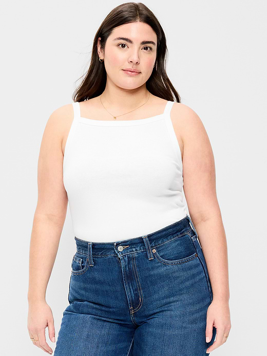 Old Navy Snug Apron-Neck Tank Top — photo 6
