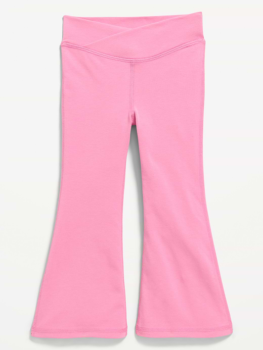 Old Navy PowerChill Crossover Flared Leggings for Toddler Girls — photo 1