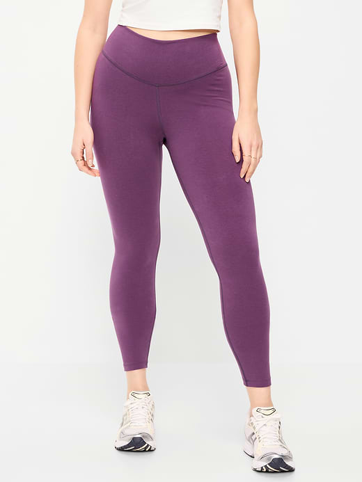 Old Navy High-Waisted PowerChill 7/8 Cotton Leggings — photo 5