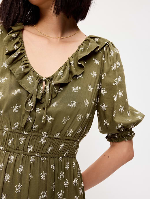 Old Navy Ruffle-Collar Boho Maxi Dress — photo 5