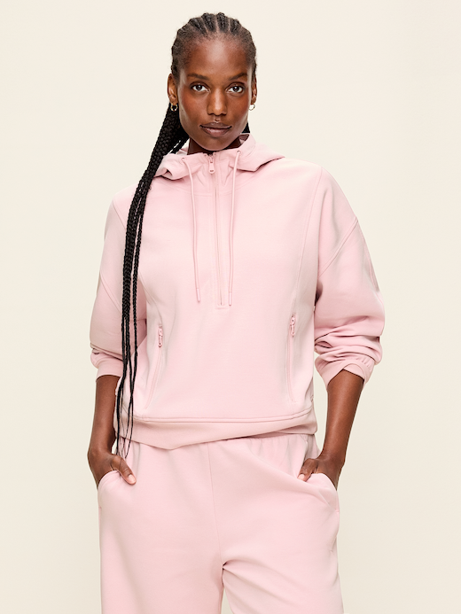 Old Navy Dynamic Fleece Half-Zip Hoodie Sweatshirt — photo 6