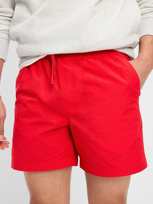 Old Navy Solid Jogger Shorts -- 5-inch inseam — photo 5