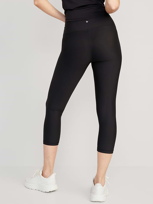 Old Navy High-Waisted PowerSoft Crop Leggings — photo 3