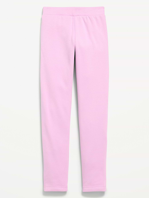 Old Navy High-Waisted Full-Length Fleece Leggings for Girls — photo 1