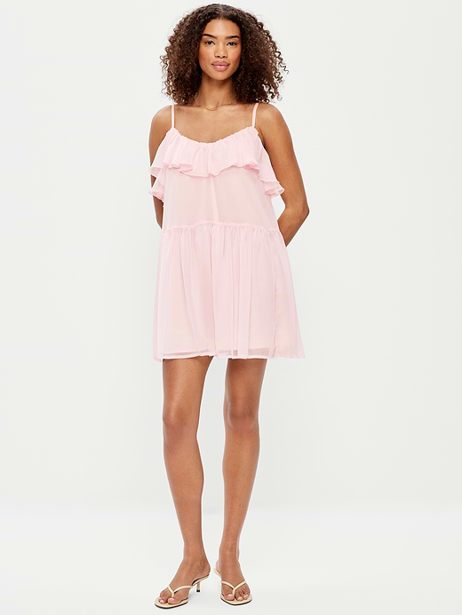 Old Navy Ruffle-Front Flounce Mini Dress — photo 10