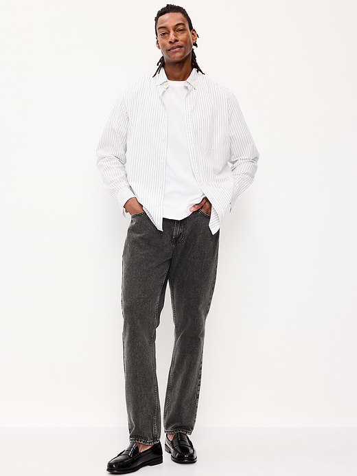 Old Navy Structured Straight Non-Stretch Jeans