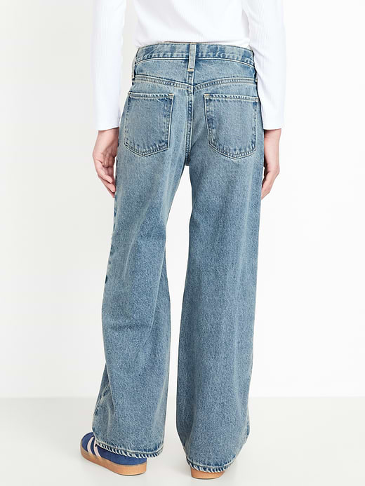Old Navy Baggy Straight-Leg Jeans for Girls — photo 3