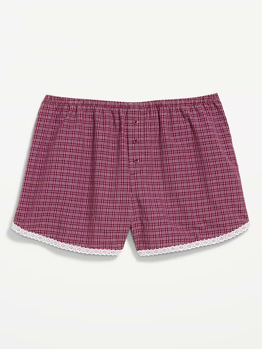 Old Navy Classic Poplin Boxer Pajama Shorts — photo 5