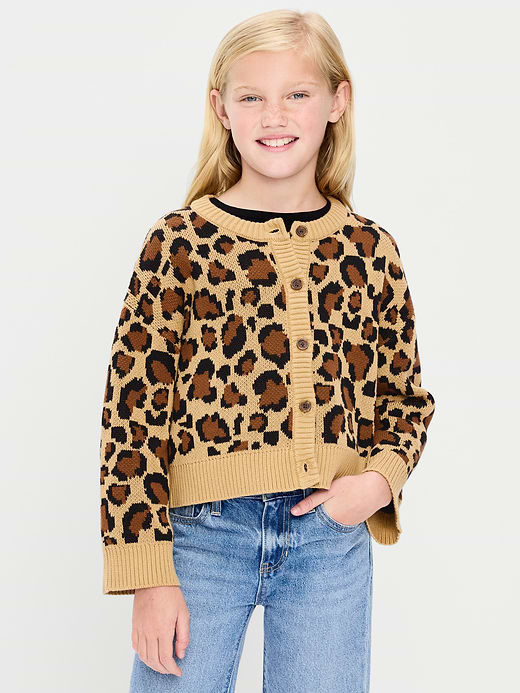 Old Navy Cozy Button-Front Cardigan Sweater for Girls — photo 1