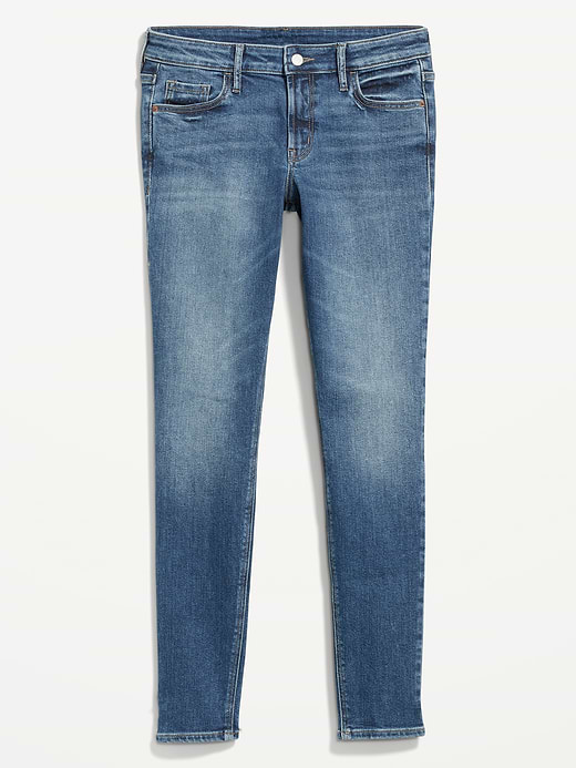 Old Navy Mid-Rise Rockstar Super-Skinny Ankle Jeans — photo 5