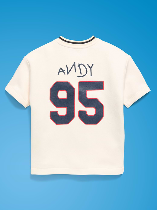 Old Navy Old Navy x Pixar Toy Story Oversized Baseball Jersey Sweatshirt for Toddler Boys — photo 6