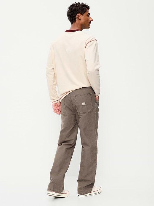Old Navy 90s Loose Canvas Workwear Pants — photo 4
