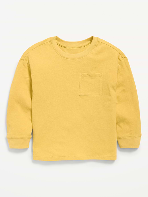 Old Navy Oversized Long-Sleeve Striped T-Shirt for Toddler Boys — photo 1