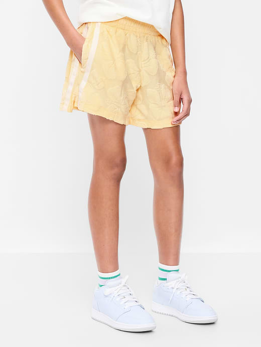 Old Navy High-Waisted Textured Terry Shorts for Girls — photo 1