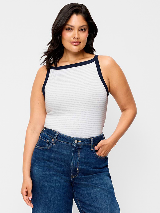 Old Navy Snug Apron-Neck Tank Top — photo 7