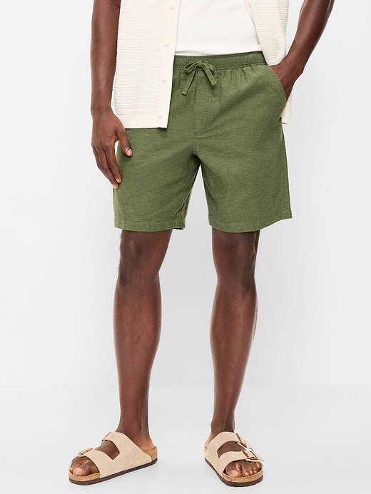 Old Navy Twill Jogger Shorts -- 7-inch inseam — photo 3