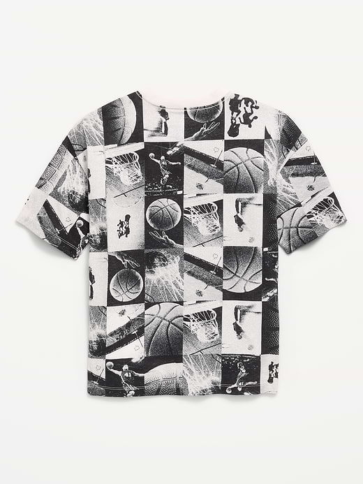 Old Navy Oversized Short-Sleeve Graphic T-Shirt for Boys — photo 3