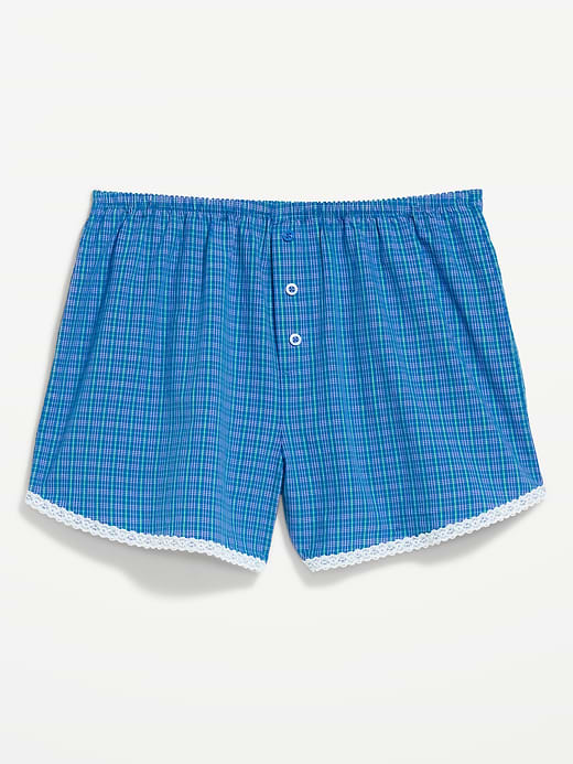 Old Navy Classic Poplin Boxer Pajama Shorts — photo 5