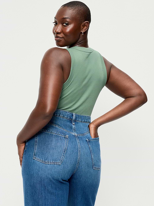 Old Navy Crop Ribbed Tank Top — photo 7