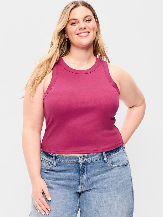 Old Navy Crop Ribbed Tank Top — photo 8