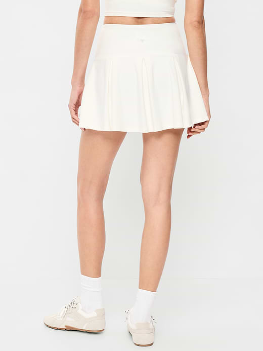 Old Navy Extra High-Waisted Drop-Waist PowerSoft Skort — photo 3