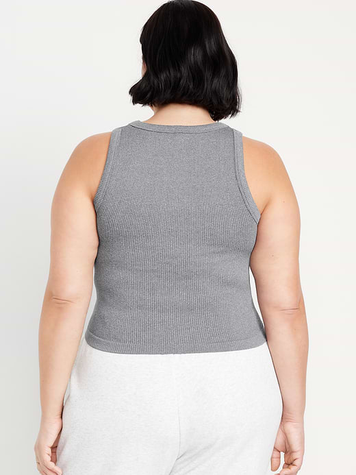 Old Navy Exhale Seamless Fitted Rib Tank — photo 9