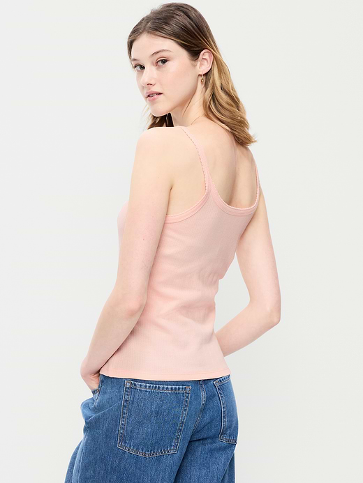 Old Navy Pointelle Cami Tank Top — photo 3