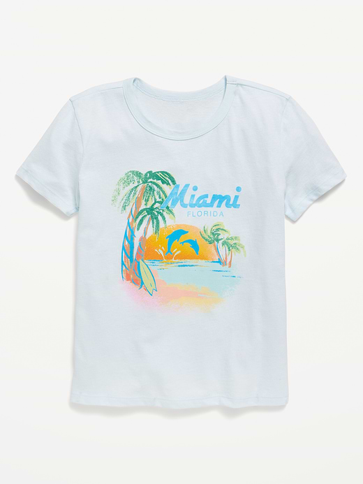 Old Navy Short-Sleeve Graphic T-Shirt for Girls — photo 1