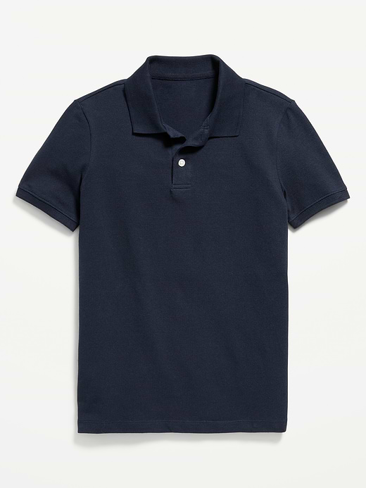 Old Navy School Uniform Pique Polo Shirt for Boys — photo 3