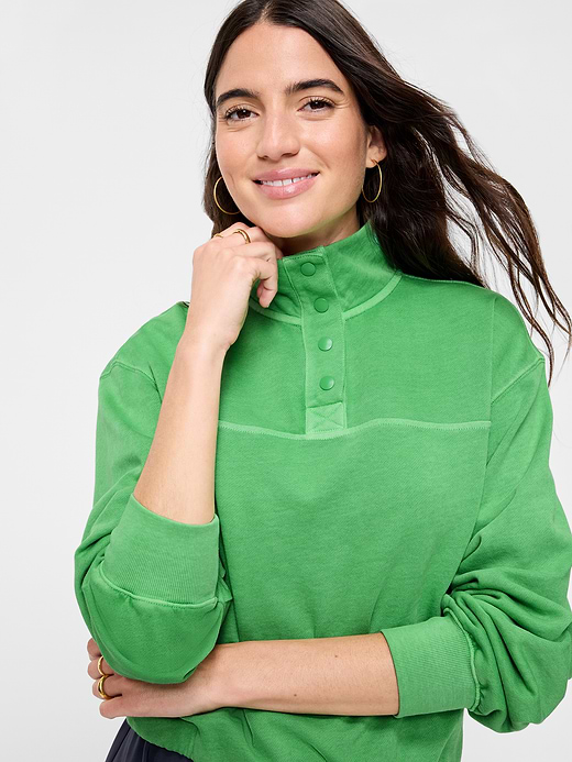Old Navy SoComfy Funnel-Neck Sweatshirt — photo 4