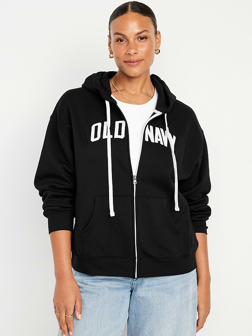 Old Navy Logo Zip Hoodie Sweatshirt — photo 6