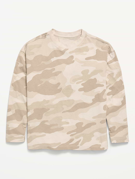 Old Navy Oversized Long-Sleeve T-Shirt for Boys — photo 1