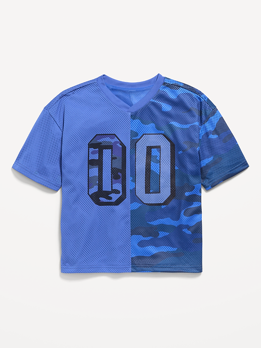 Old Navy Oversized Mesh Graphic T-Shirt for Boys — photo 3
