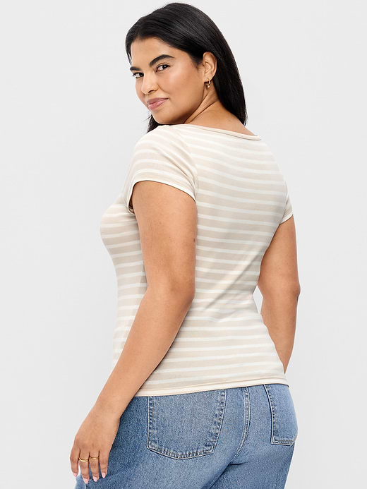 Old Navy Snug Boatneck T-Shirt — photo 7