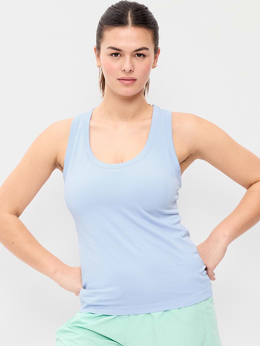 Old Navy Fluid Seamless Fitted Tank Top — photo 6