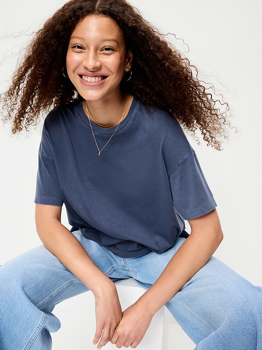Old Navy Vintage Crew-Neck T-Shirt — photo 4