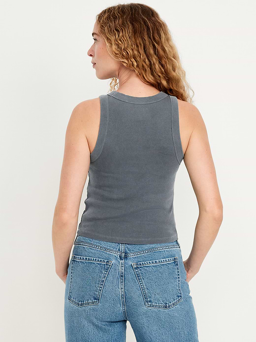 Old Navy Crop Ribbed Tank Top — photo 3