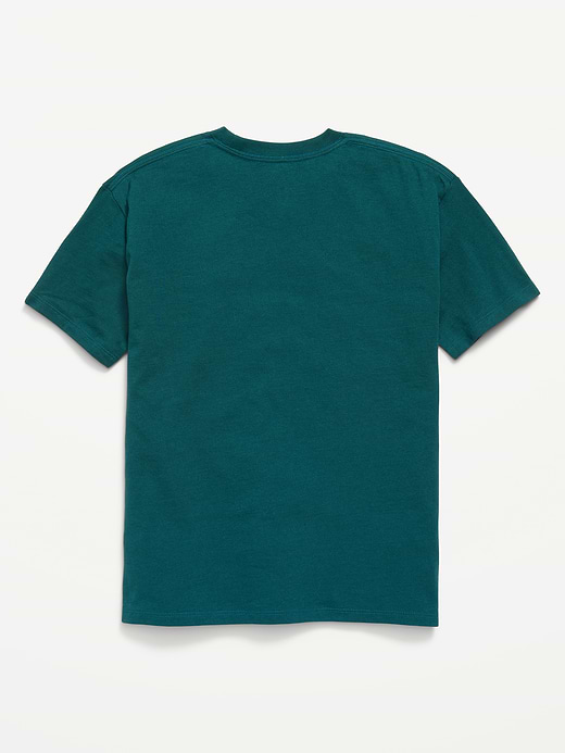 Old Navy Oversized Short-Sleeve Graphic Tunic T-Shirt for Girls — photo 3