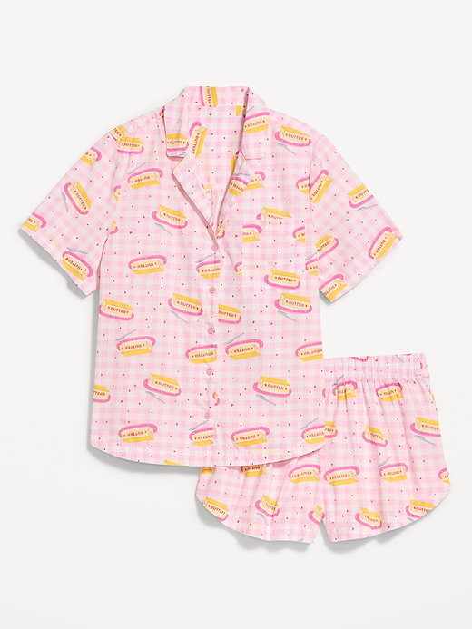 Old Navy Poplin Pajama Short Set — photo 4