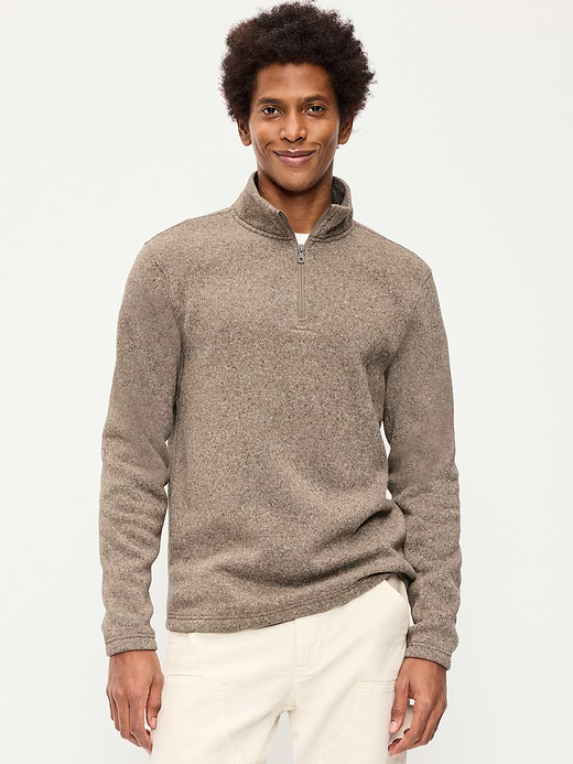 Old Navy Sweater Fleece Quarter-Zip — photo 1