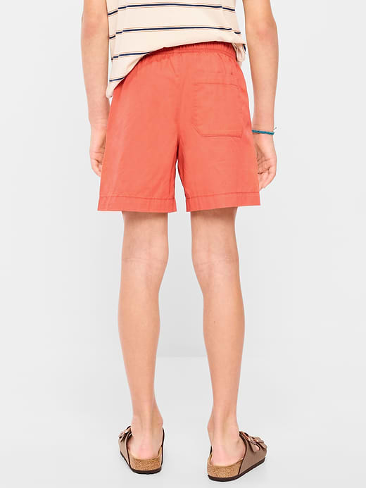 Old Navy Above Knee Twill Non-Stretch Jogger Shorts for Boys — photo 3